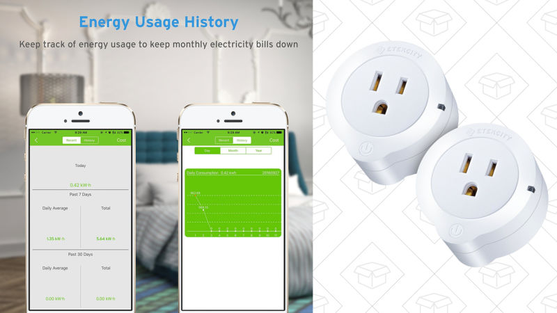 Etekcity 2-Pack Energy Monitoring Smart Plugs | $17 | Amazon | Promo code YEJ7ZTJV